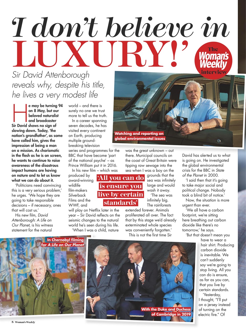 Woman's Weekly Preview Pages