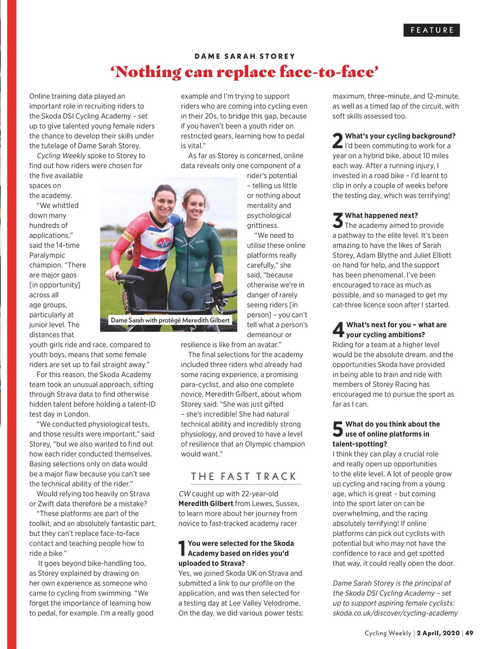 Cycling Weekly Preview Pages