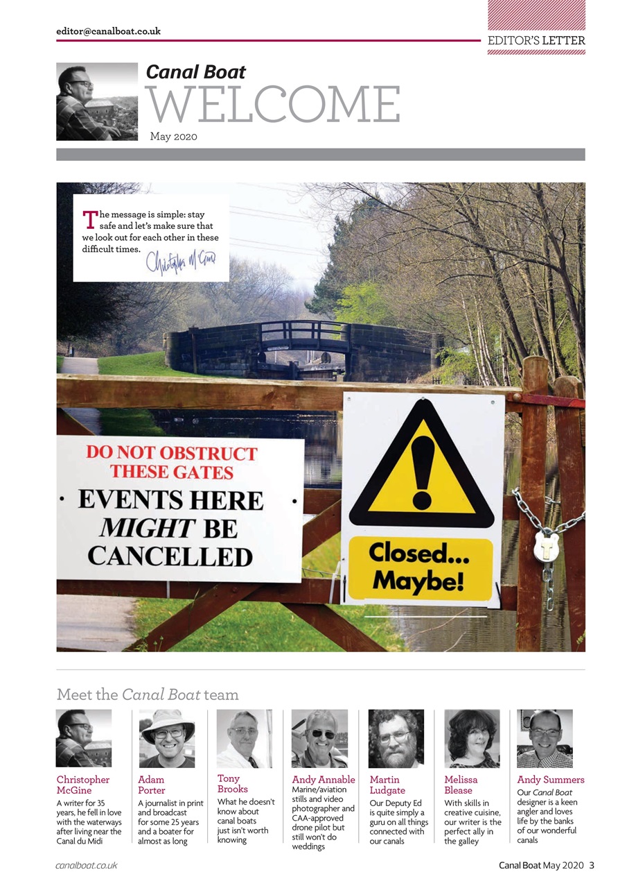 Canal Boat Preview Pages