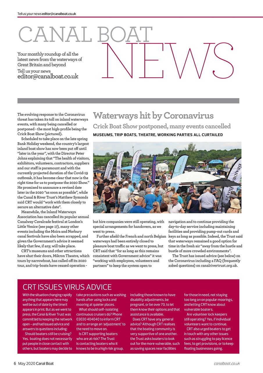 Canal Boat Preview Pages