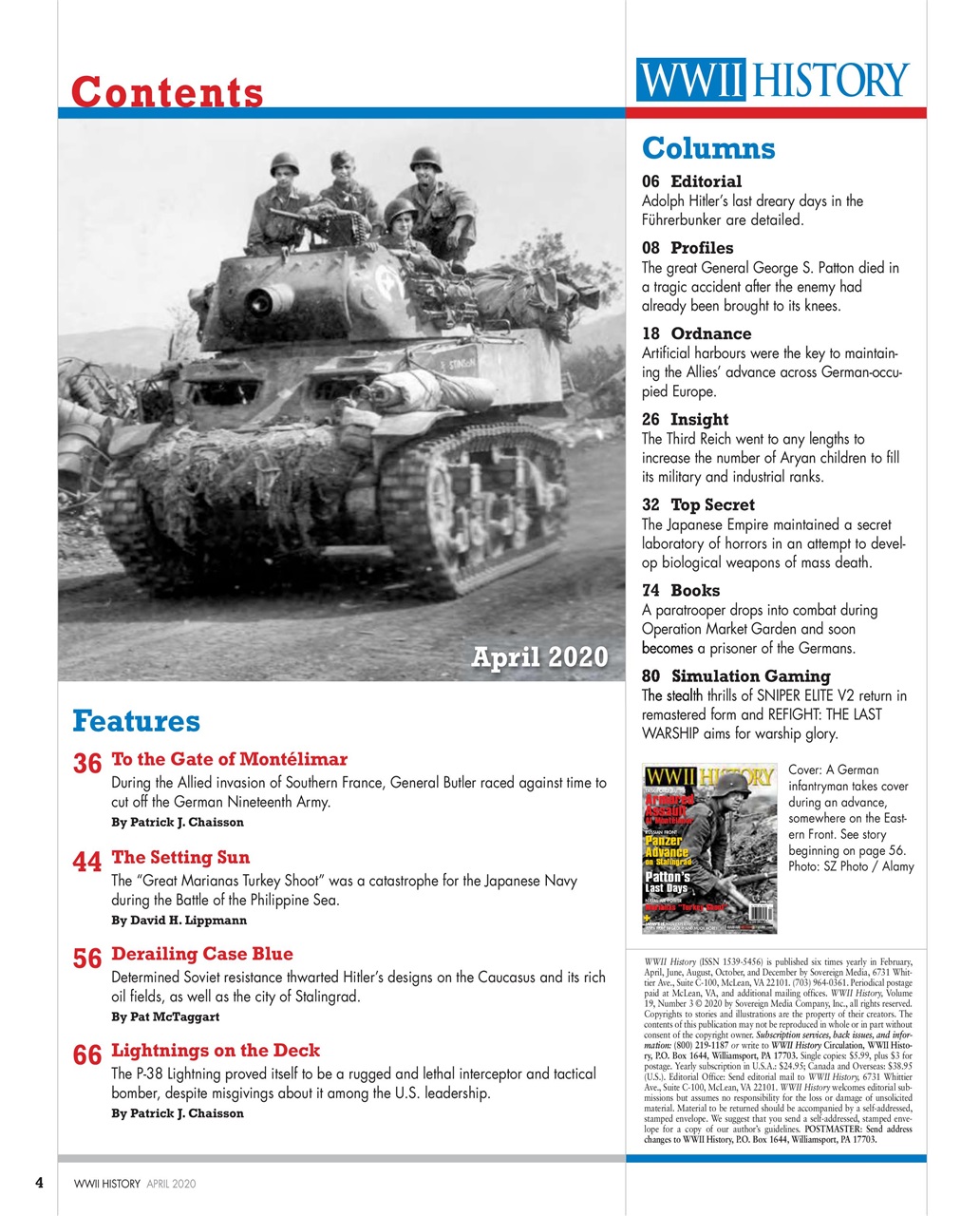 WW2 History Magazine Preview Pages