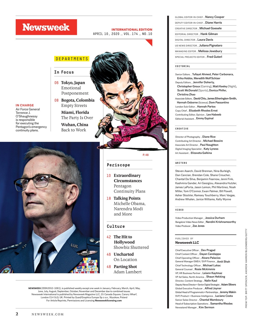 Newsweek International Preview Pages