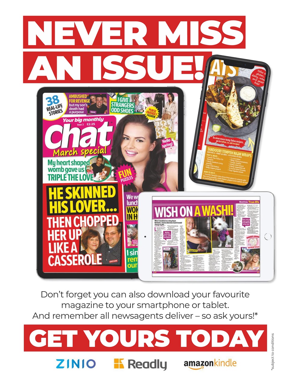 Chat Specials Preview Pages