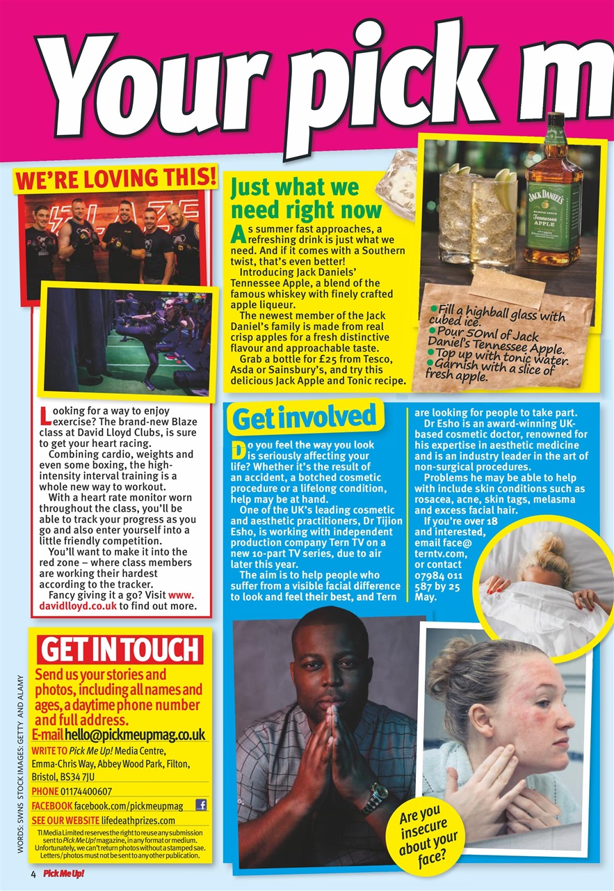 Pick Me Up Preview Pages