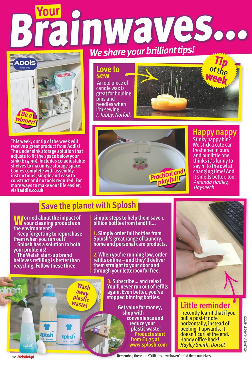 Pick Me Up Preview Pages