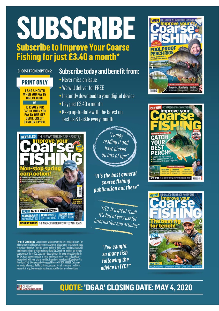 Improve Your Coarse Fishing Preview Pages