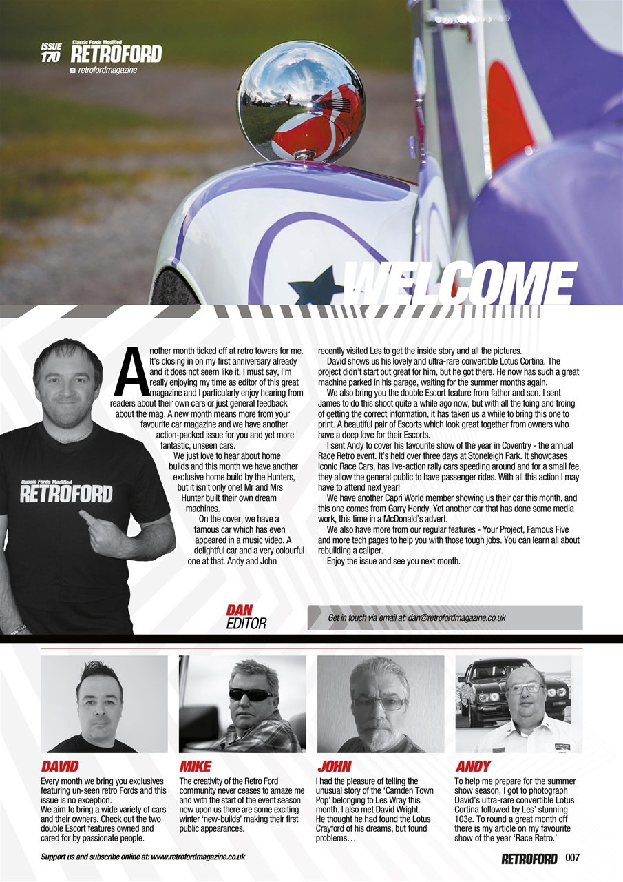 Retro Ford Preview Pages