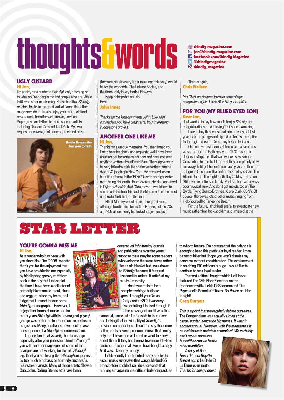 Shindig! Preview Pages