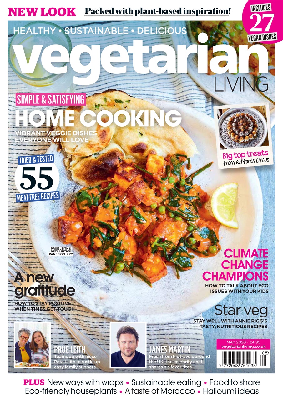 Vegetarian Living Preview Pages
