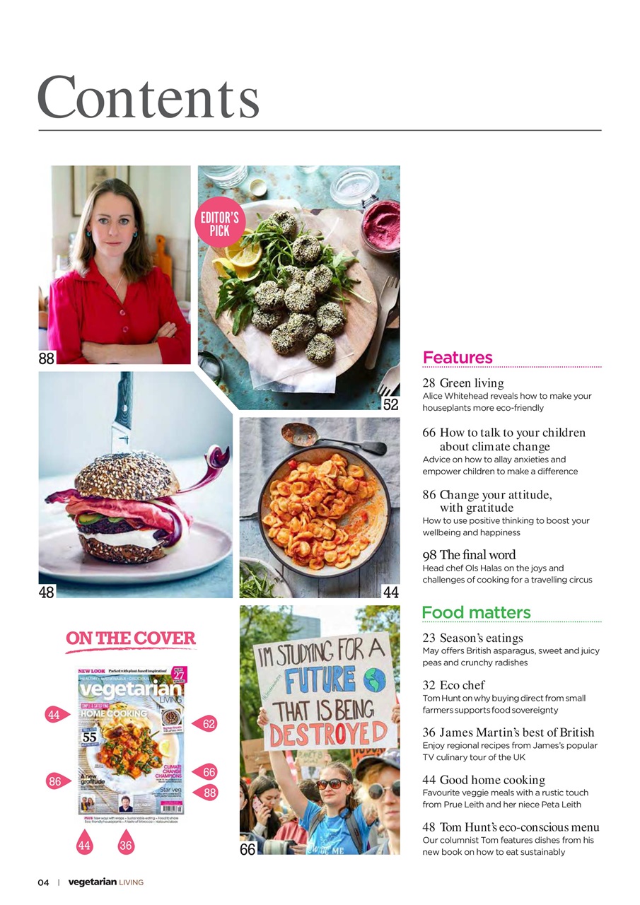 Vegetarian Living Preview Pages