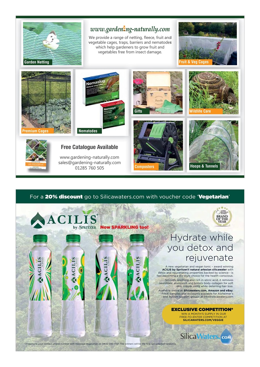 Vegetarian Living Preview Pages