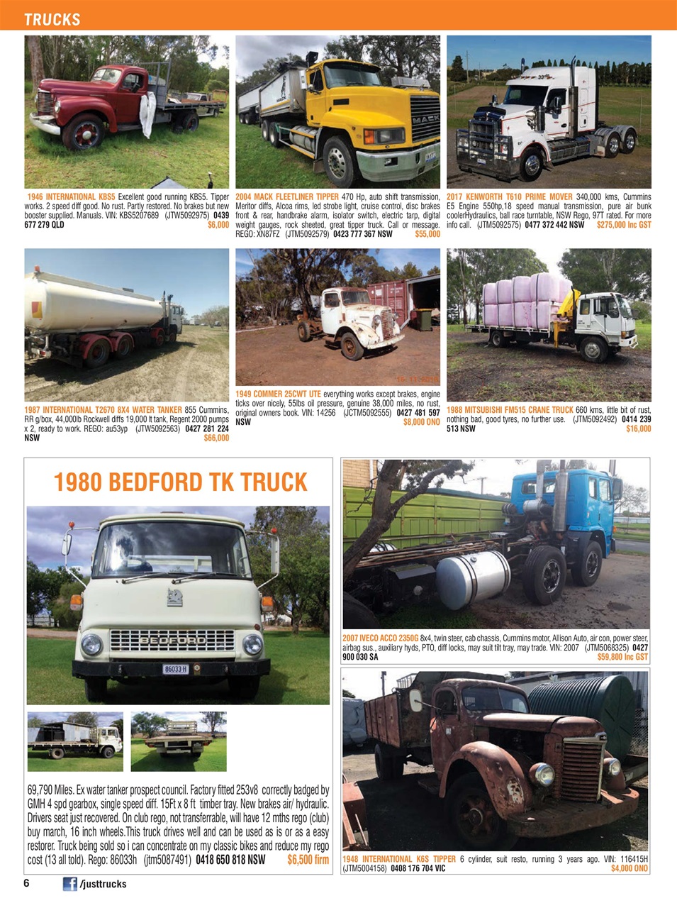JUST TRUCKS Preview Pages