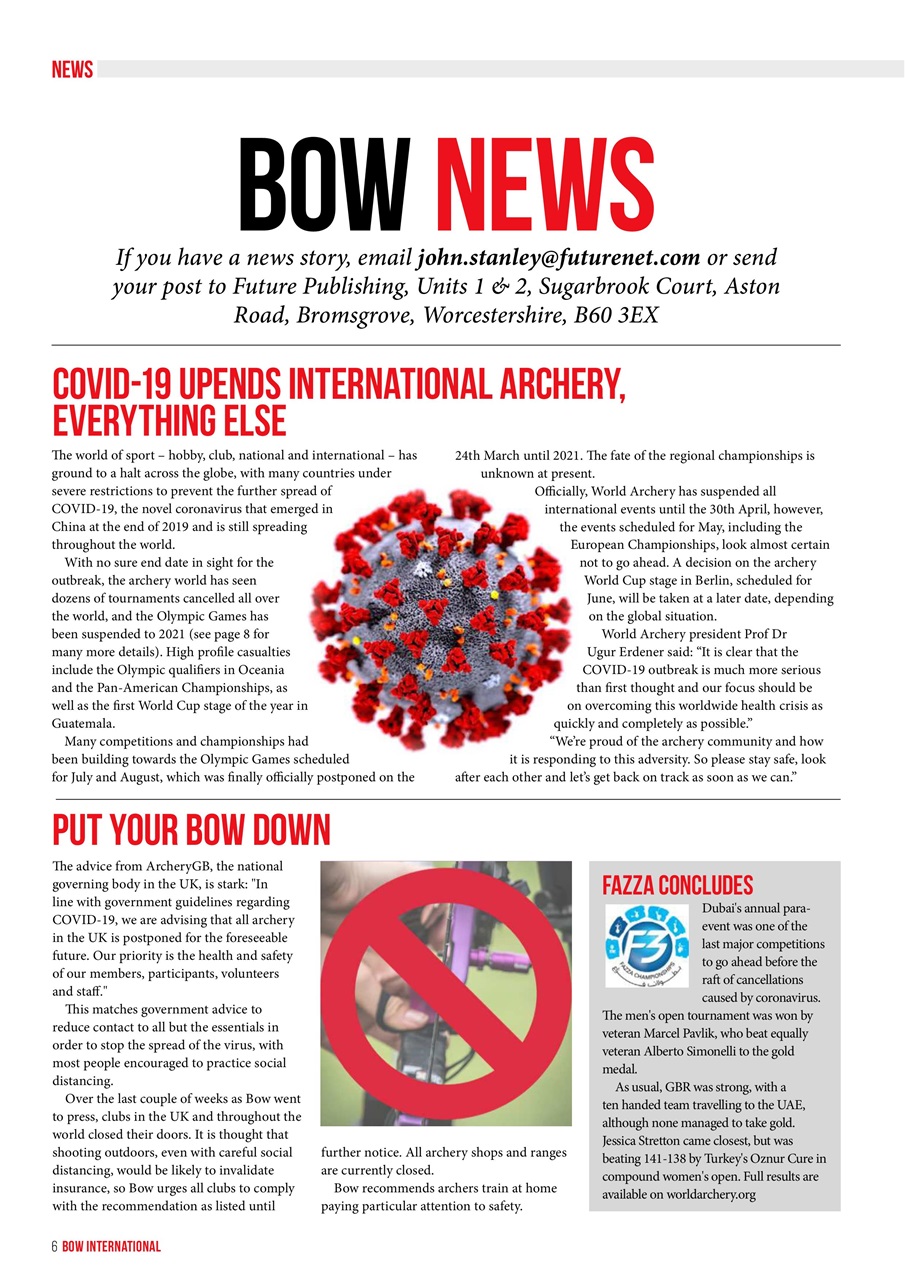 Bow International Preview Pages