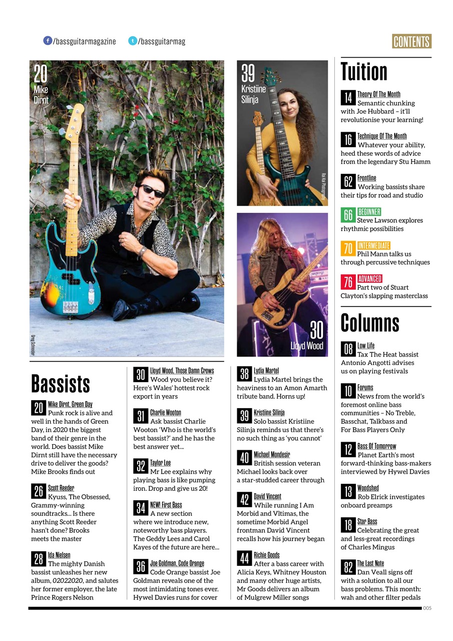 Bass Player UK Preview Pages