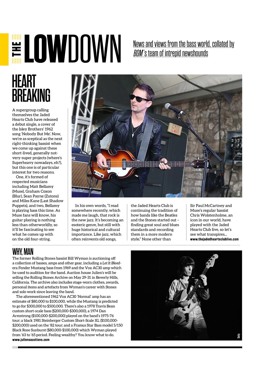 Bass Player UK Preview Pages