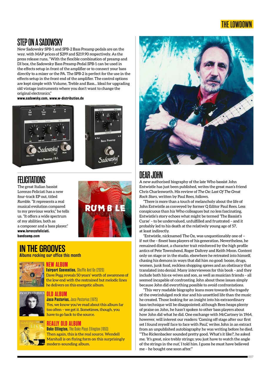 Bass Player UK Preview Pages