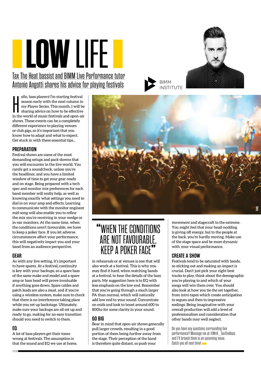 Bass Player UK Preview Pages