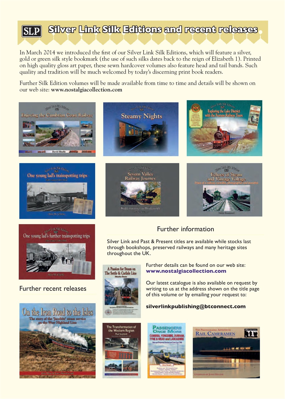 Heritage Railway Preview Pages