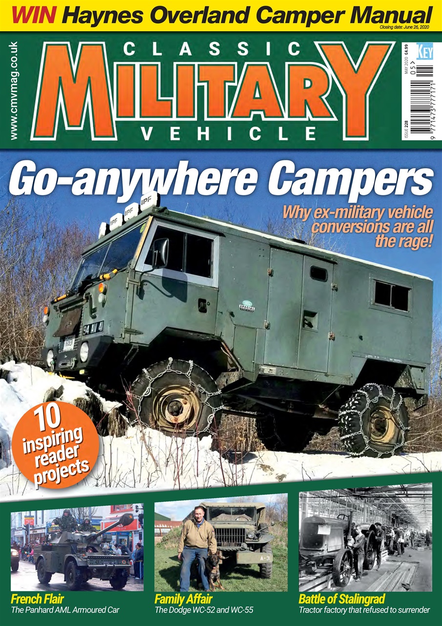 Classic Military Vehicle Preview Pages