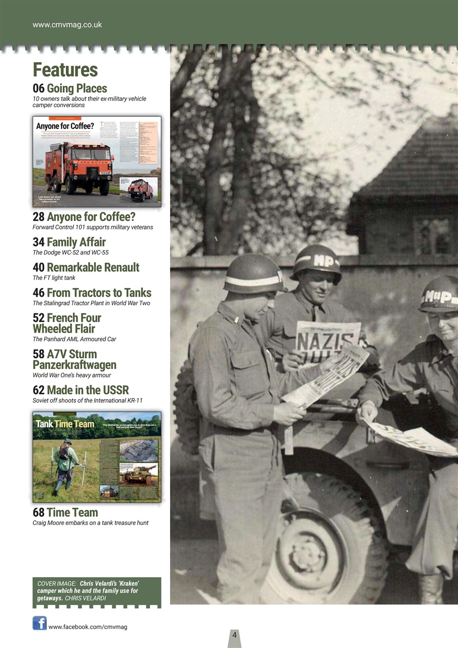 Classic Military Vehicle Preview Pages