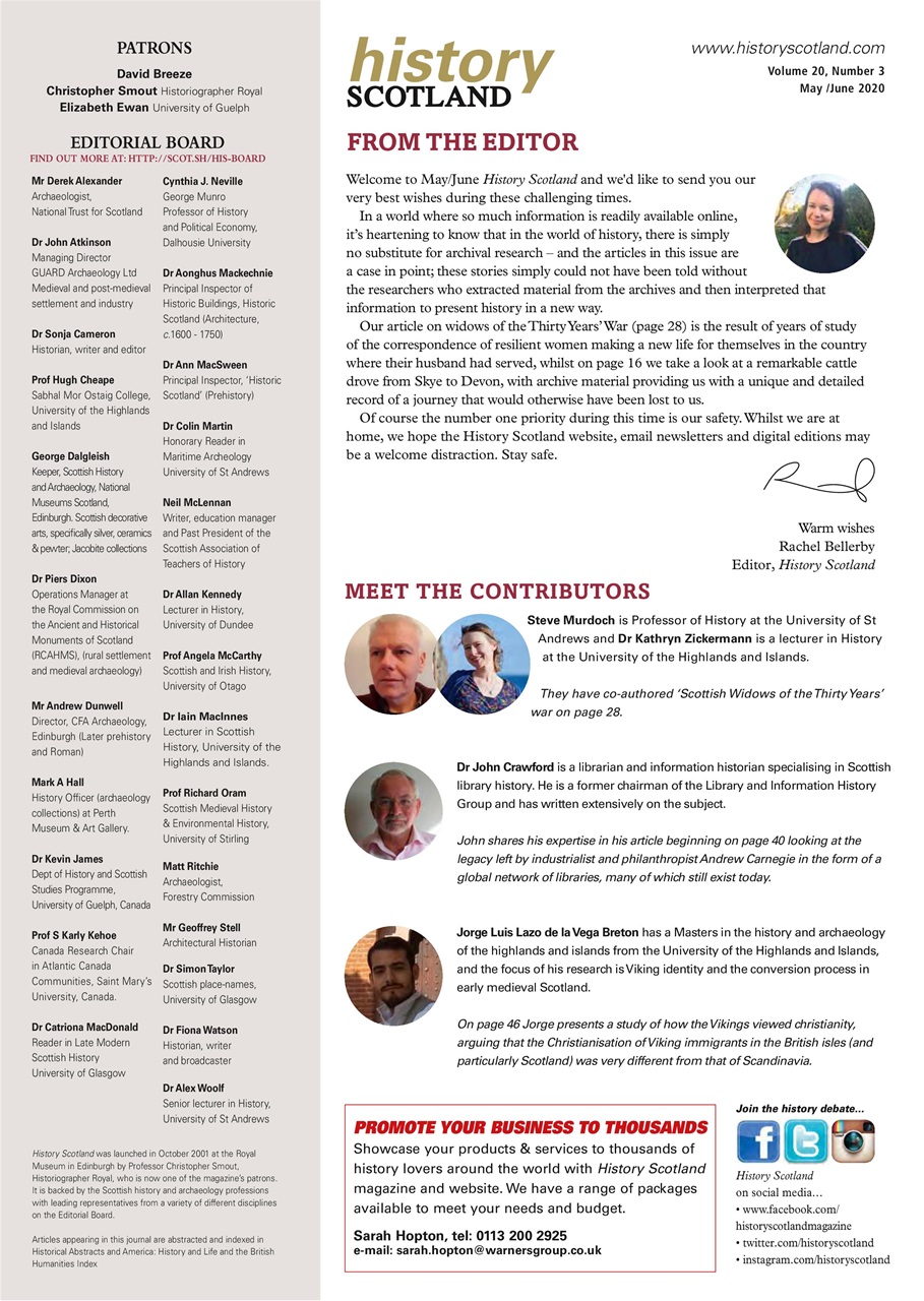 History Scotland Preview Pages