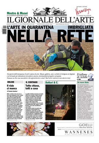 Il Giornale Dell’Arte issue Aprile 2020