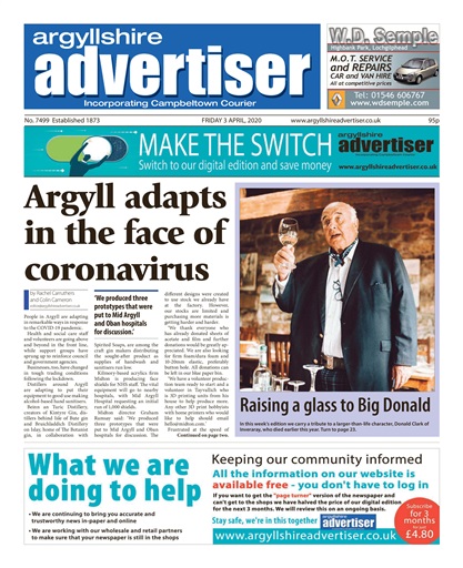 Argyllshire Advertiser issue 