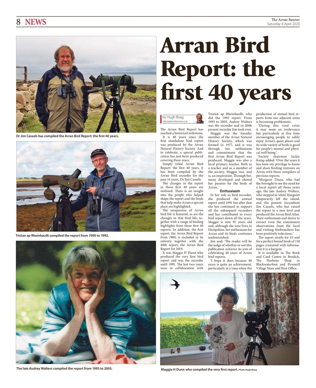 Arran Banner Preview Pages