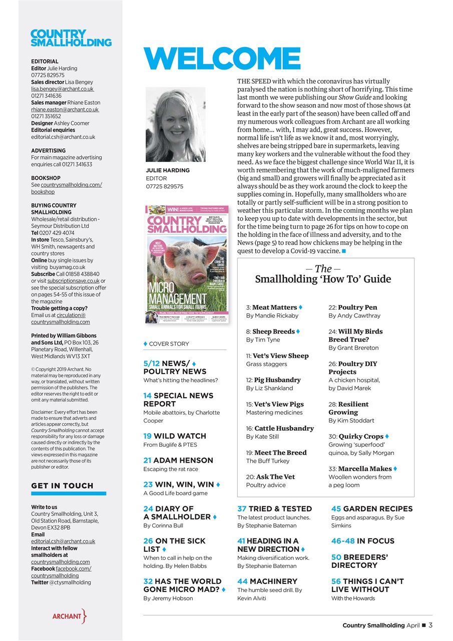 The Country Smallholder Preview Pages