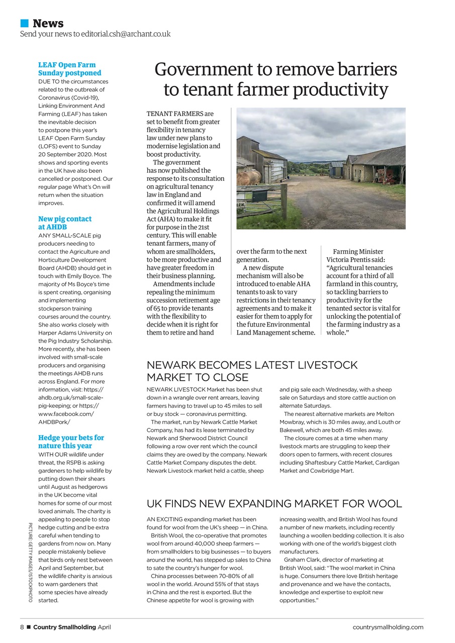 The Country Smallholder Preview Pages