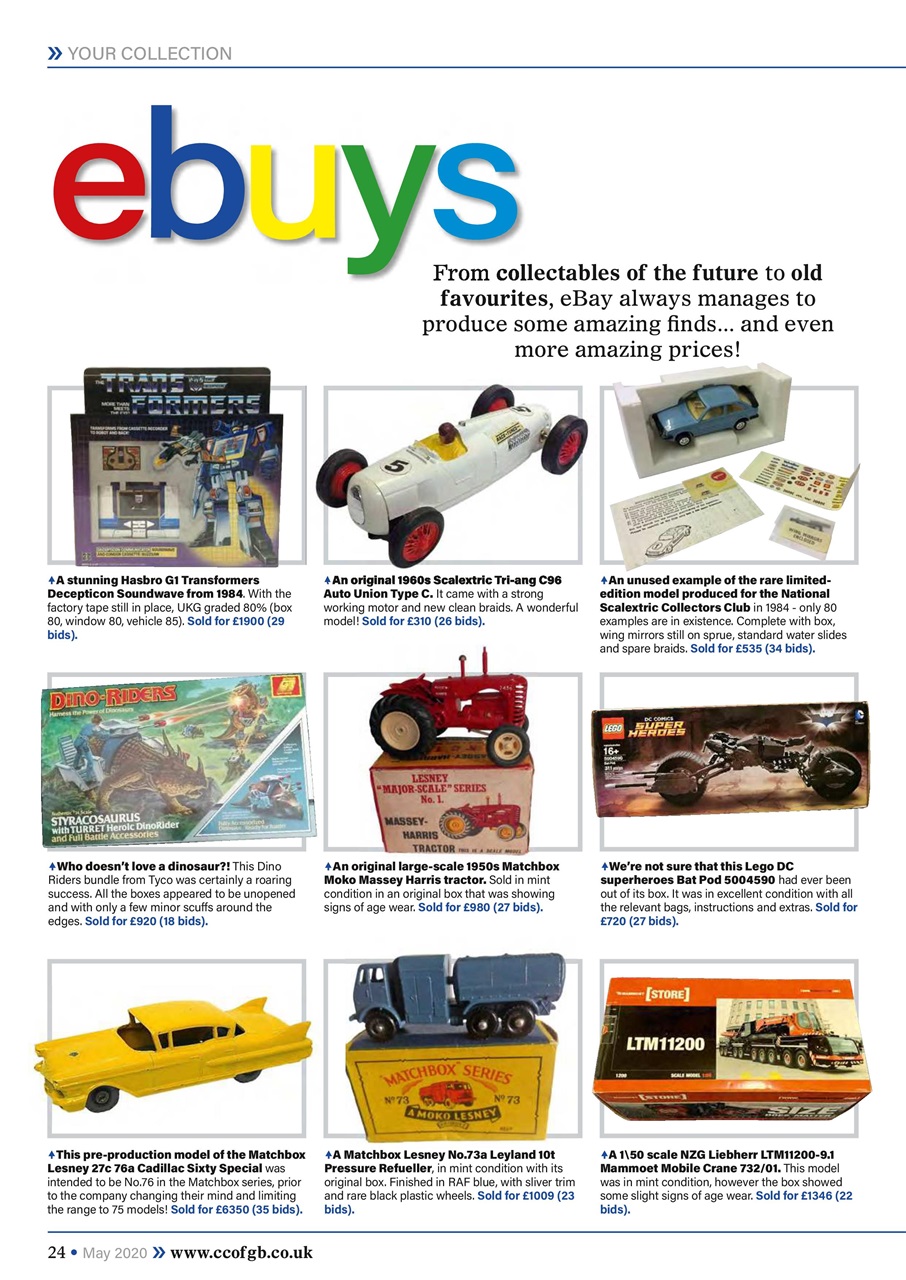 Collectors Gazette Preview Pages