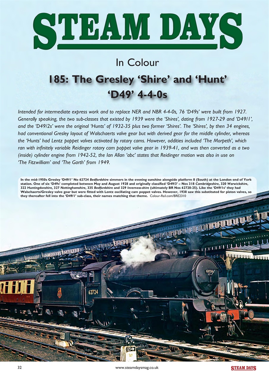 Steam Days Preview Pages