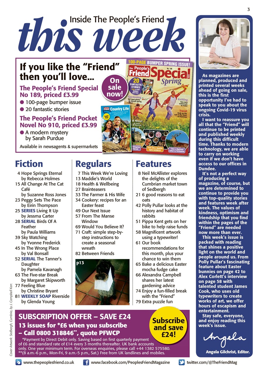 The People’s Friend Preview Pages