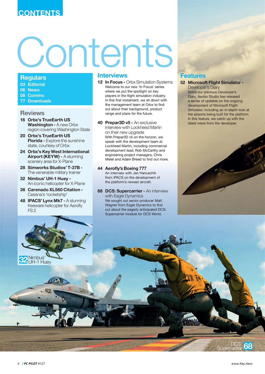 PC Pilot Preview Pages