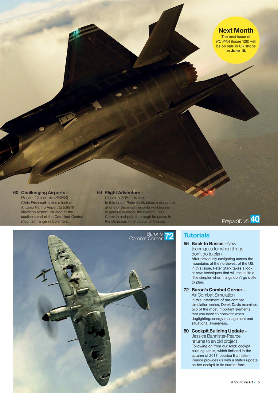 PC Pilot Preview Pages