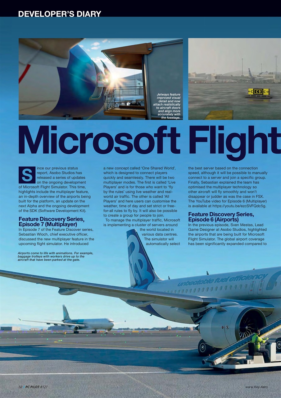 PC Pilot Preview Pages