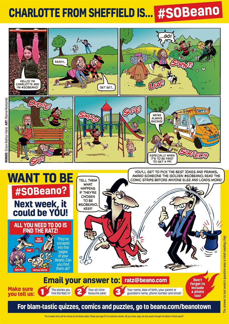 Beano Preview Pages