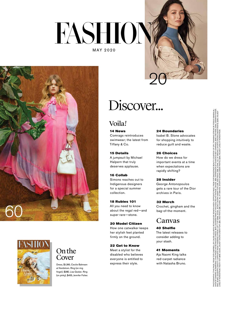 Fashion Magazine Preview Pages