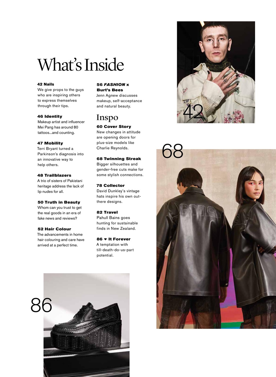 Fashion Magazine Preview Pages