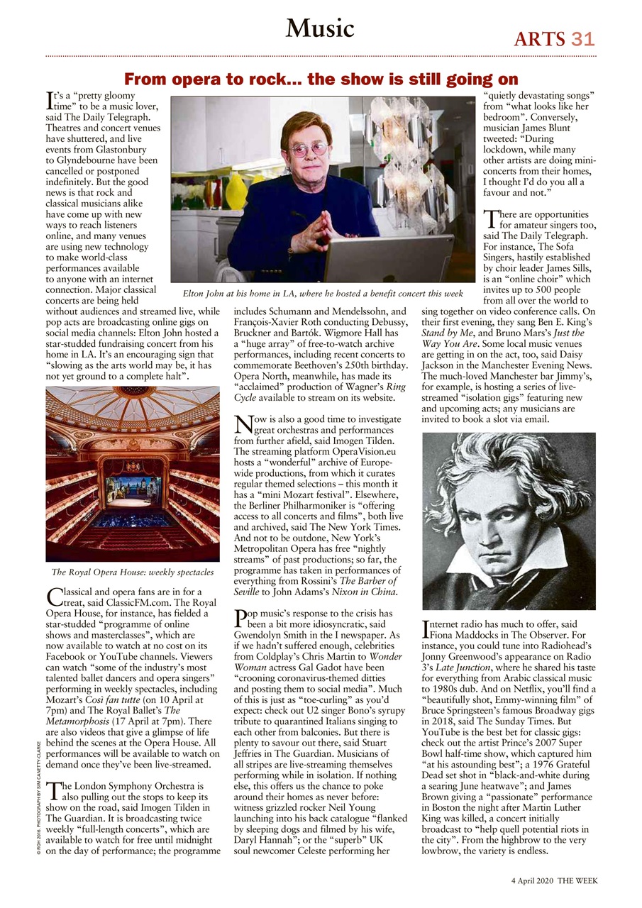 The Week Preview Pages