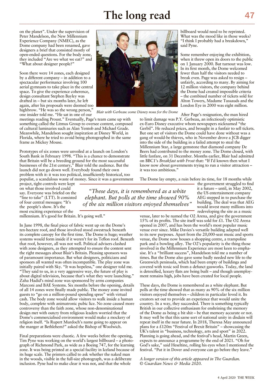 The Week Preview Pages