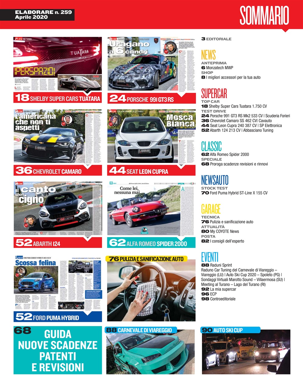 Elaborare GT Tuning Preview Pages