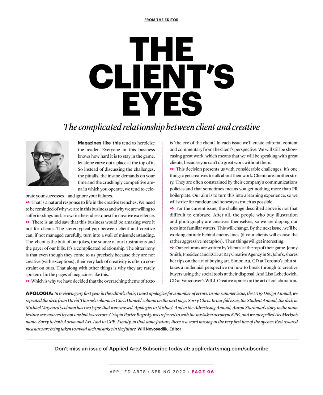 Applied Arts Preview Pages