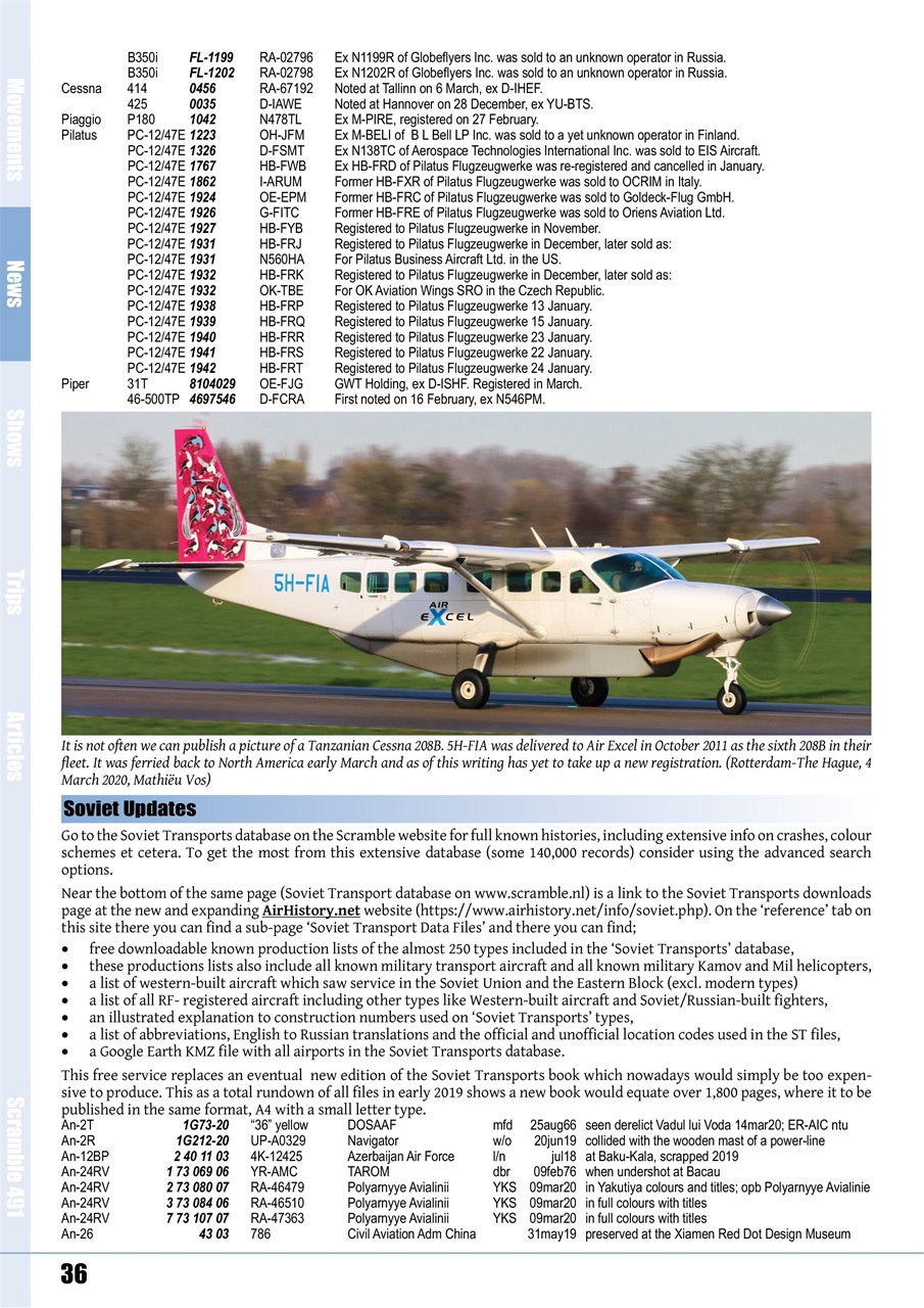 Scramble Magazine Preview Pages