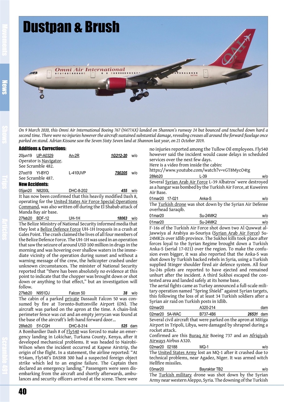 Scramble Magazine Preview Pages