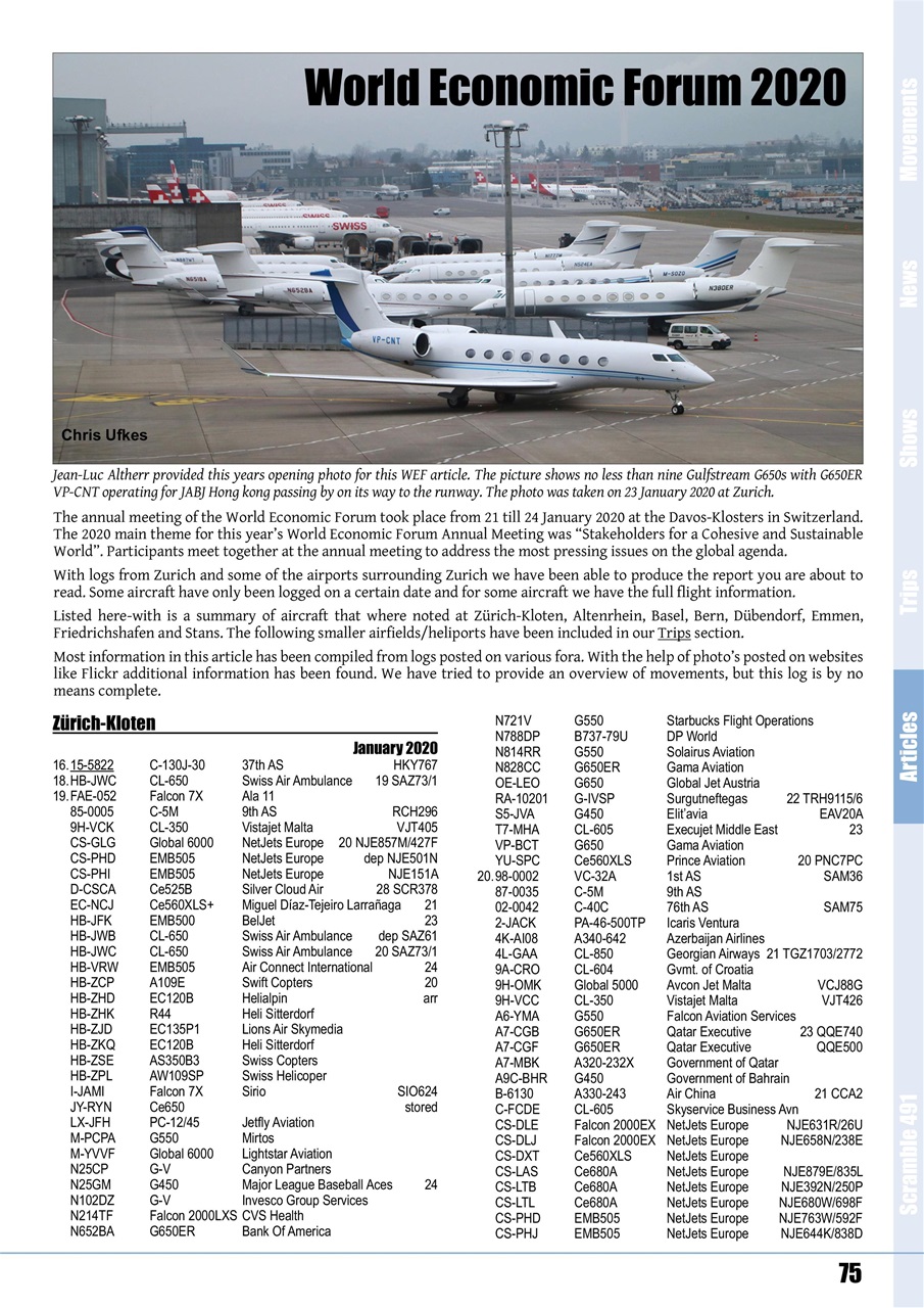 Scramble Magazine Preview Pages