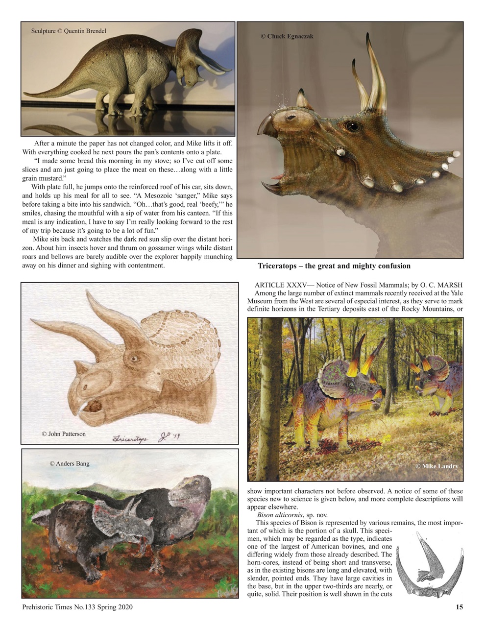 Prehistoric Times Preview Pages