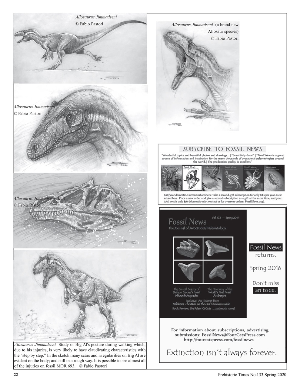Prehistoric Times Preview Pages