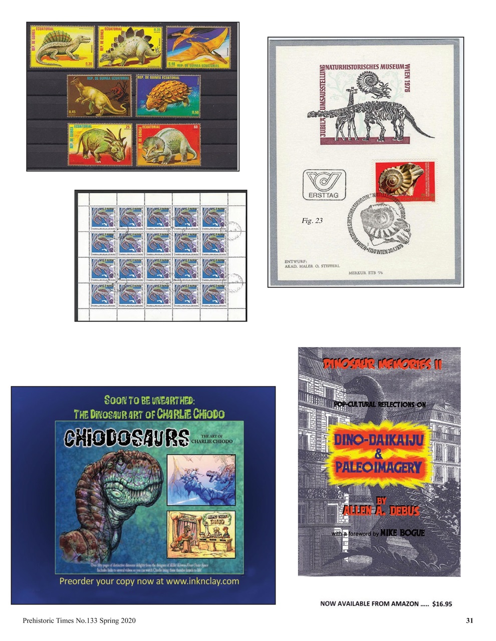 Prehistoric Times Preview Pages
