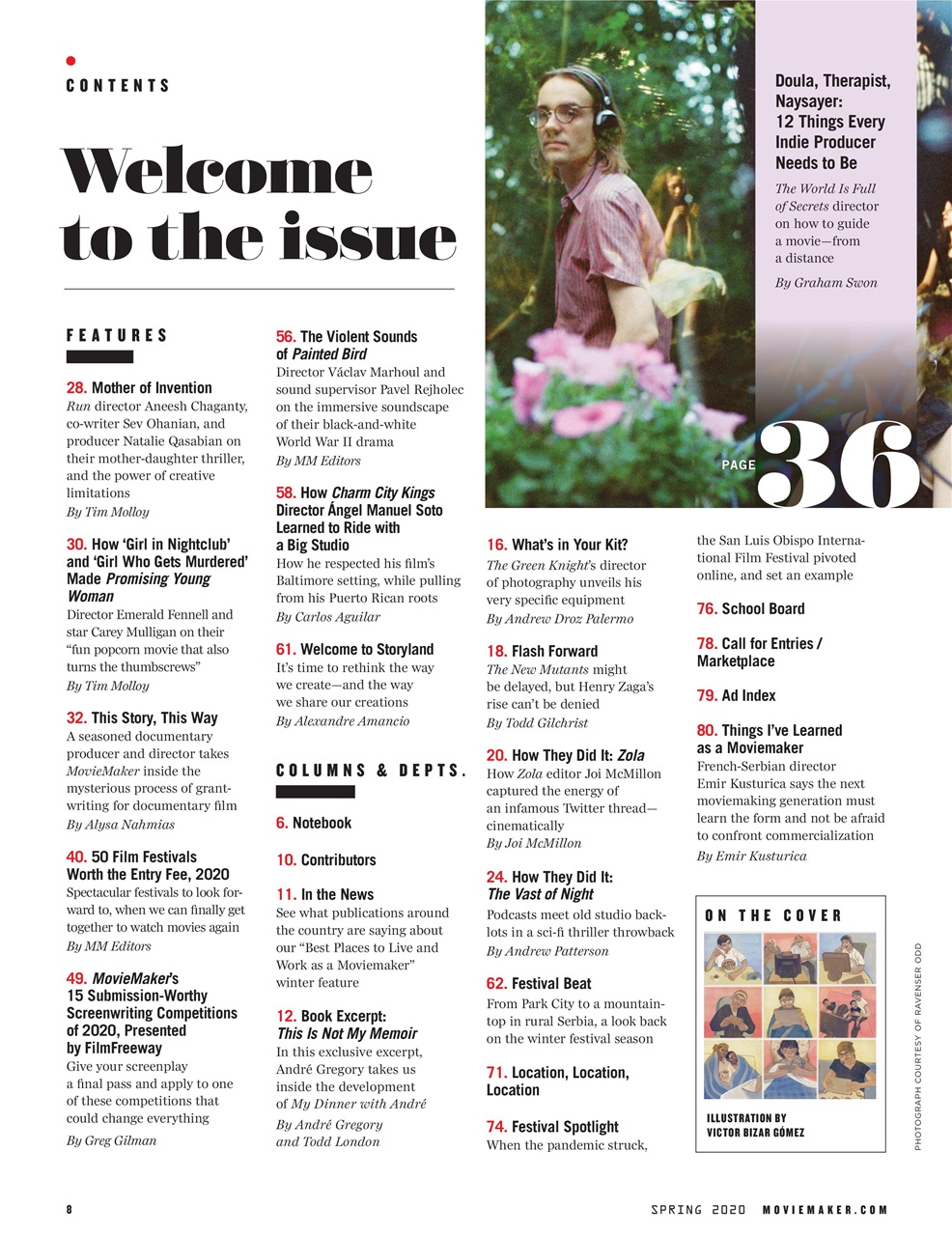 MovieMaker Magazine Preview Pages